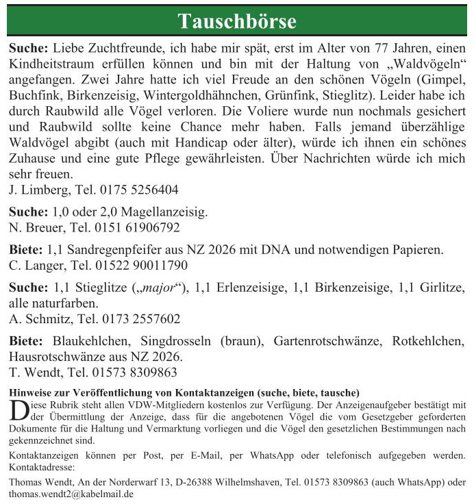 Tauschbörse